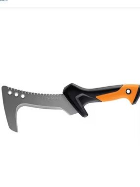 Fiskars Orange and Black Camping Hatchet Knife